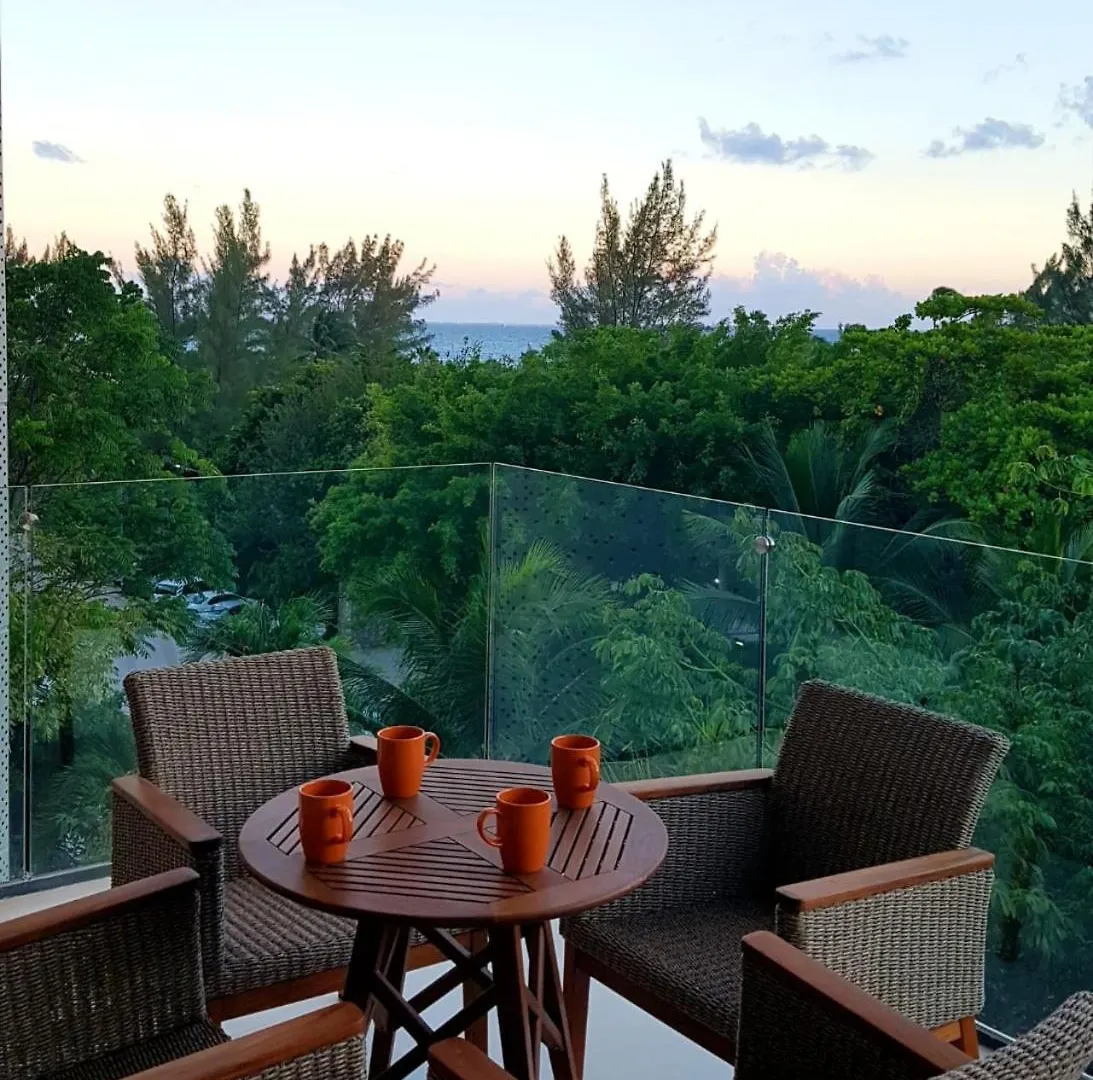 Breathtaking 2Br Apartment With Partial Sea View By Happy Address 신데 델 카르멘 멕시코